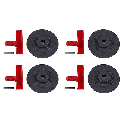 TEAM ASSOCIATED APEX 2 WHEEL HEXES AND CALIPERS
